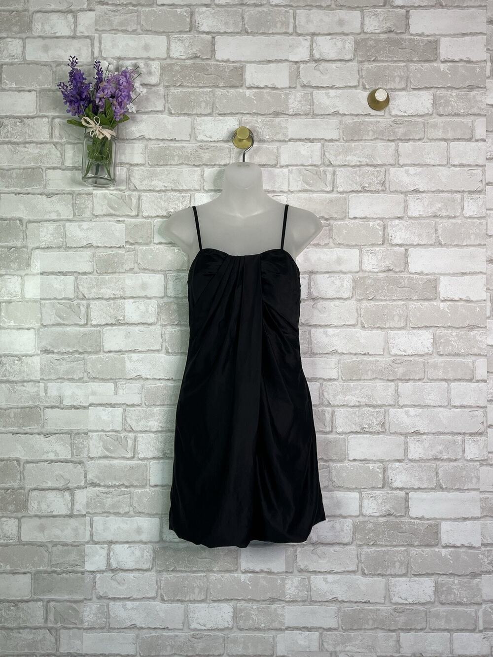 CLEARANCE!! Karimadon Black Cami Mini Dress